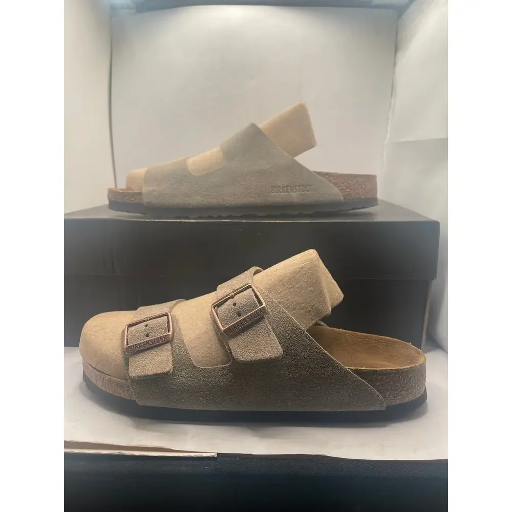 Birkenstock Women's Arizona Suede Sandals Size 41EU - Picture 3 of 9